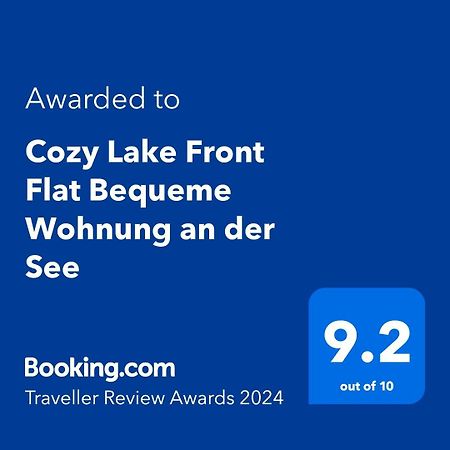 Cozy Lake Front Flat Bequeme Wohnung An Der See Pogradec Luaran gambar